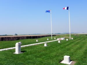 AUSTRALIAN MONUMENTS GIBRALTAR AND THE WINDMILL AT POZIERES